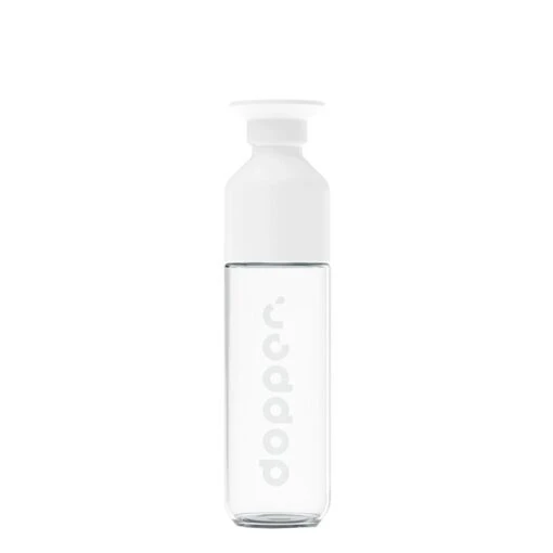 Dopper Glass Drinkfles 400 Ml White